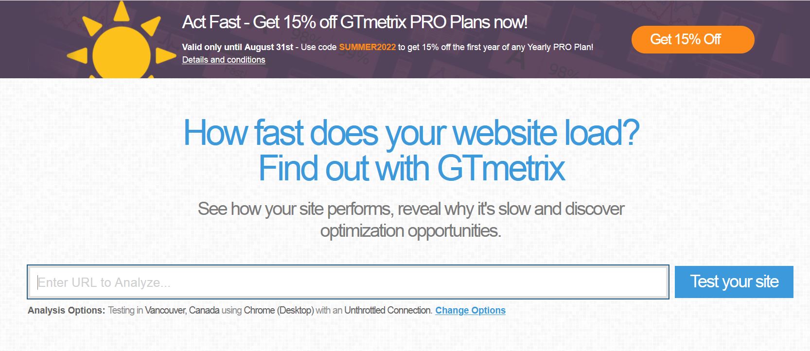 GTmetrix